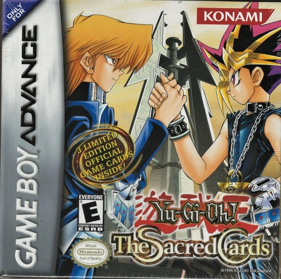 Yu-Gi-Oh: Sacred Card GBA, (Brand New Factory Sealed US Version) 北米版 GBA ゲームボーイアドバンス 海外版ソフト｜Basqueバスク