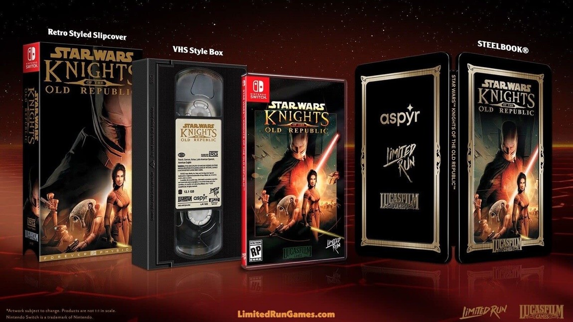 Star Wars Knights of the Old Republic VHS Collector's Edition - Nintendo Switch 北米版 Switch ニンテンドースイッチ 海外版ソフト｜Basqueバスク