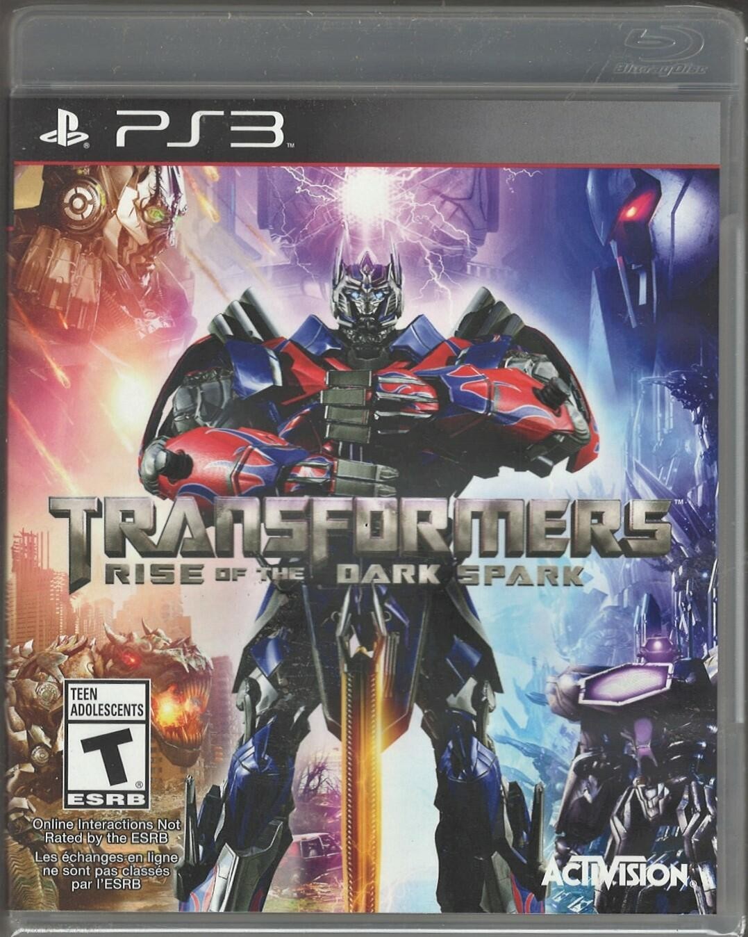 Transformers: Rise of the Dark Spark - PlayStation 3 北米版 PS3 プレイステーション3 海外版ソフト｜Basqueバスク