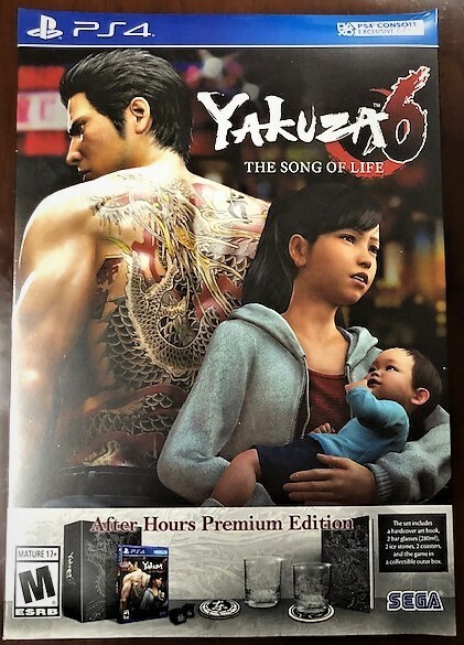 Yakuza 6: The Song of Life After hours Premium Edition PS4 (Brand New Factory Se 北米版 PS4 プレイステーション4 海外版ソフト|Basqueバスク