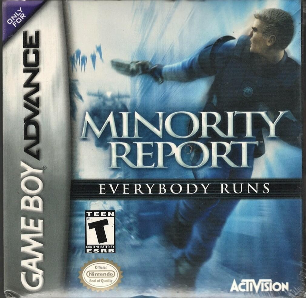 Minority Report GBA (Brand New Factory Sealed US Version) Game Boy Advance 北米版 GBA ゲームボーイアドバンス 海外版ソフト｜Basqueバスク