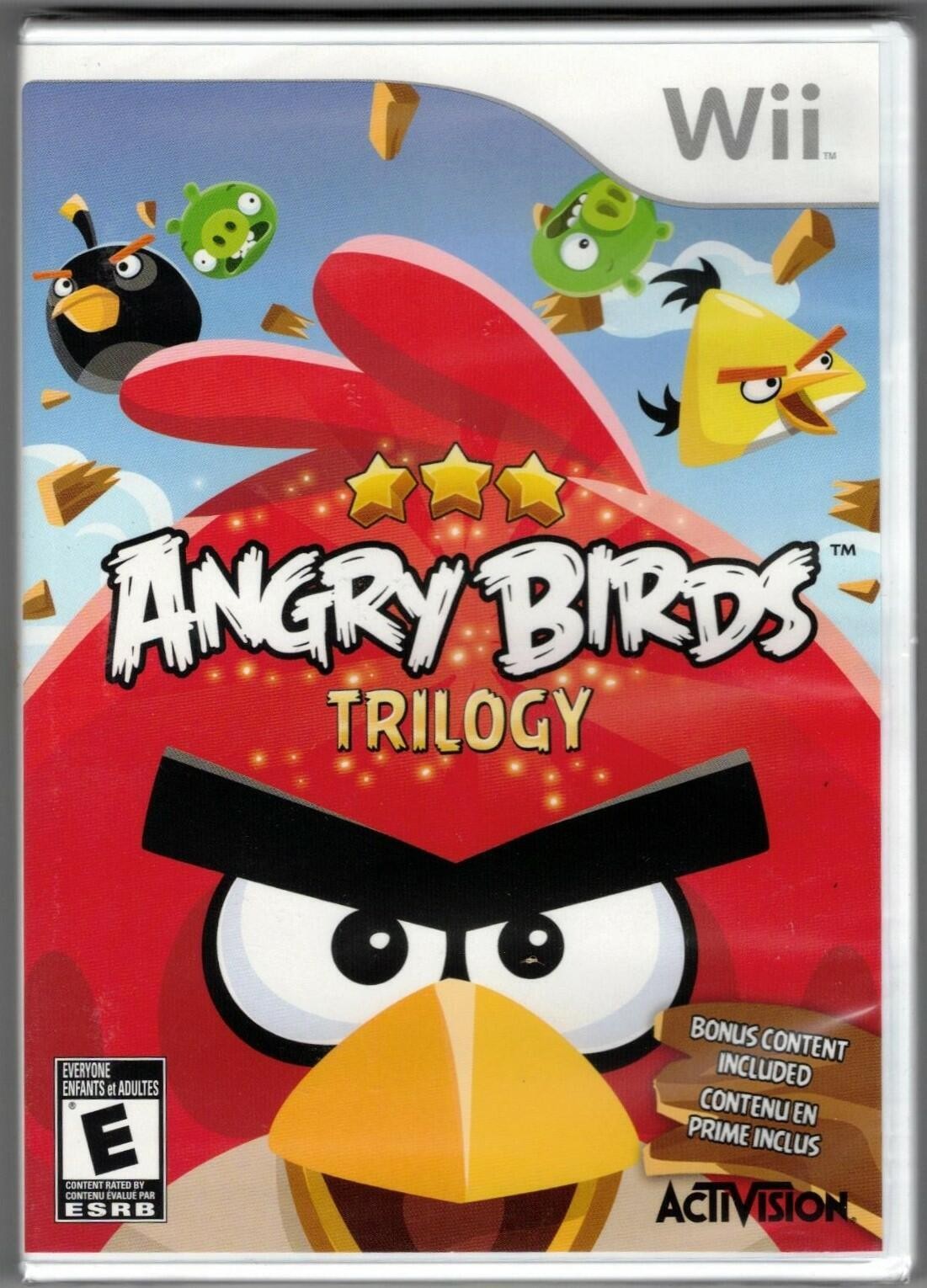 Angry Birds Trilogy WII (Brand New Factory Sealed US Version) Nintendo Wii, Nint 北米版 Wii Wii 海外版ソフト｜Basqueバスク