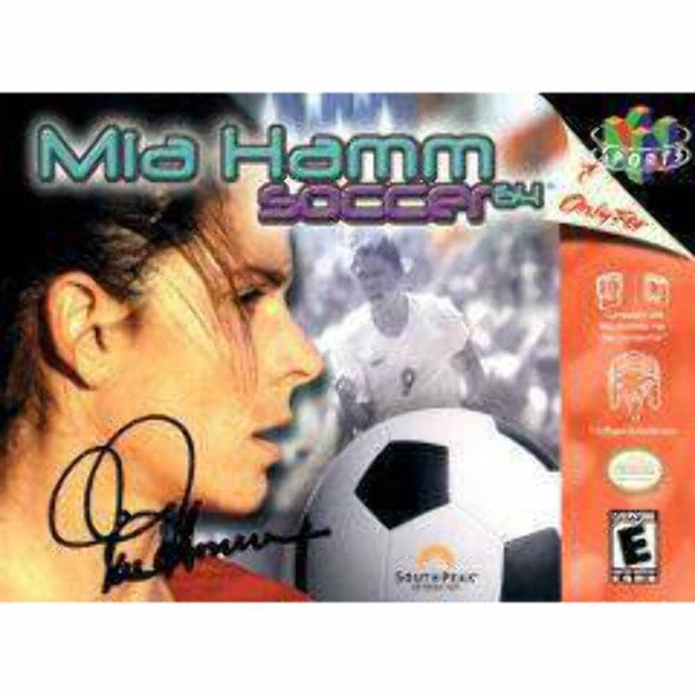 Mia Hamm Soccer 64 - Nintendo 64 北米版 N64 ニンテンドウ64 海外版ソフト|Basqueバスク