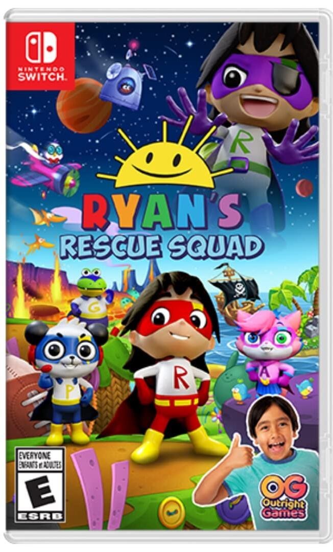 Ryan's Rescue Squad - Nintendo Switch 北米版 Switch ニンテンドースイッチ 海外版ソフト｜Basqueバスク