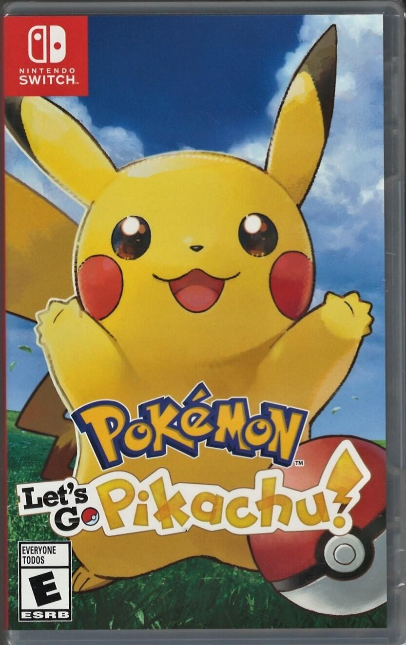 Pokemon: Let's Go, Pikachu! - Nintendo Switch 北米版 Switch ニンテンドースイッチ 海外版ソフト｜Basqueバスク