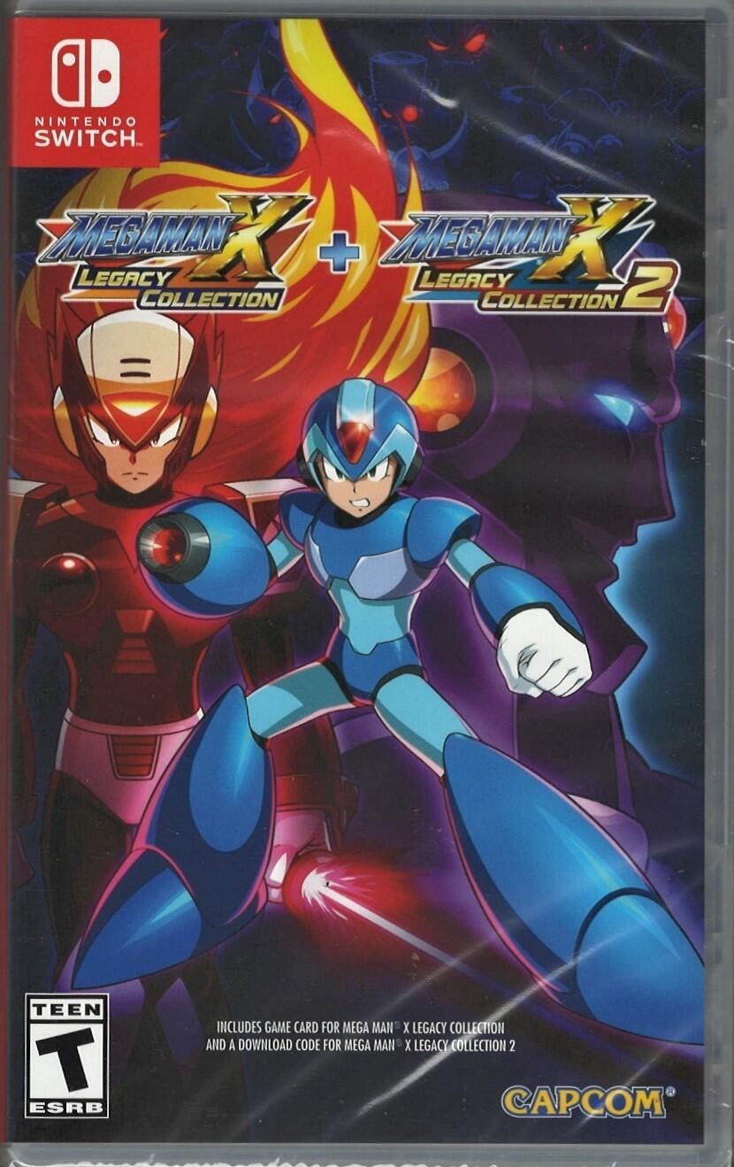Mega Man X Legacy Collection 1+2 - Nintendo Switch 北米版 Switch ニンテンドースイッチ 海外版ソフト｜Basqueバスク