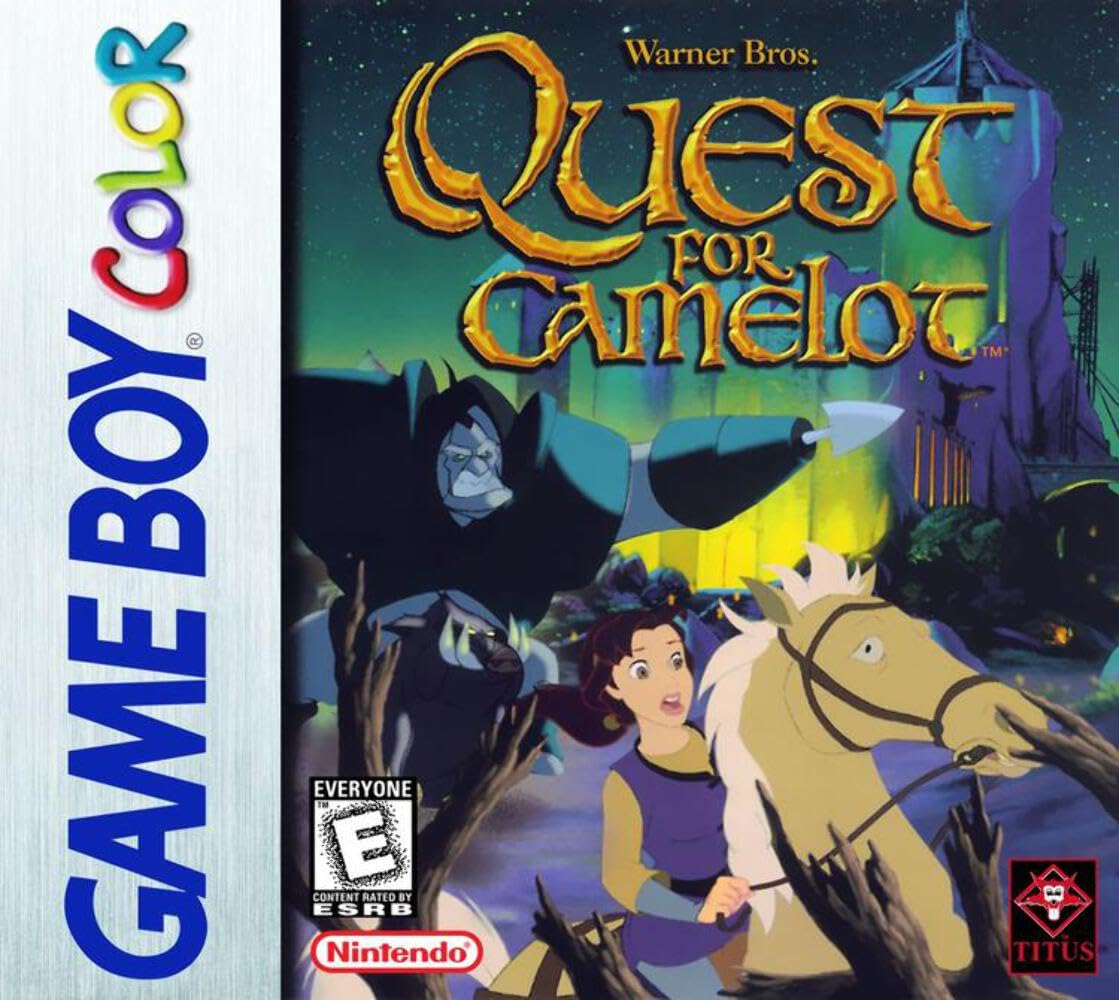 Quest For Camelot 北米版 ゲームボーイカラー GBC 海外版ソフト｜Basqueバスク