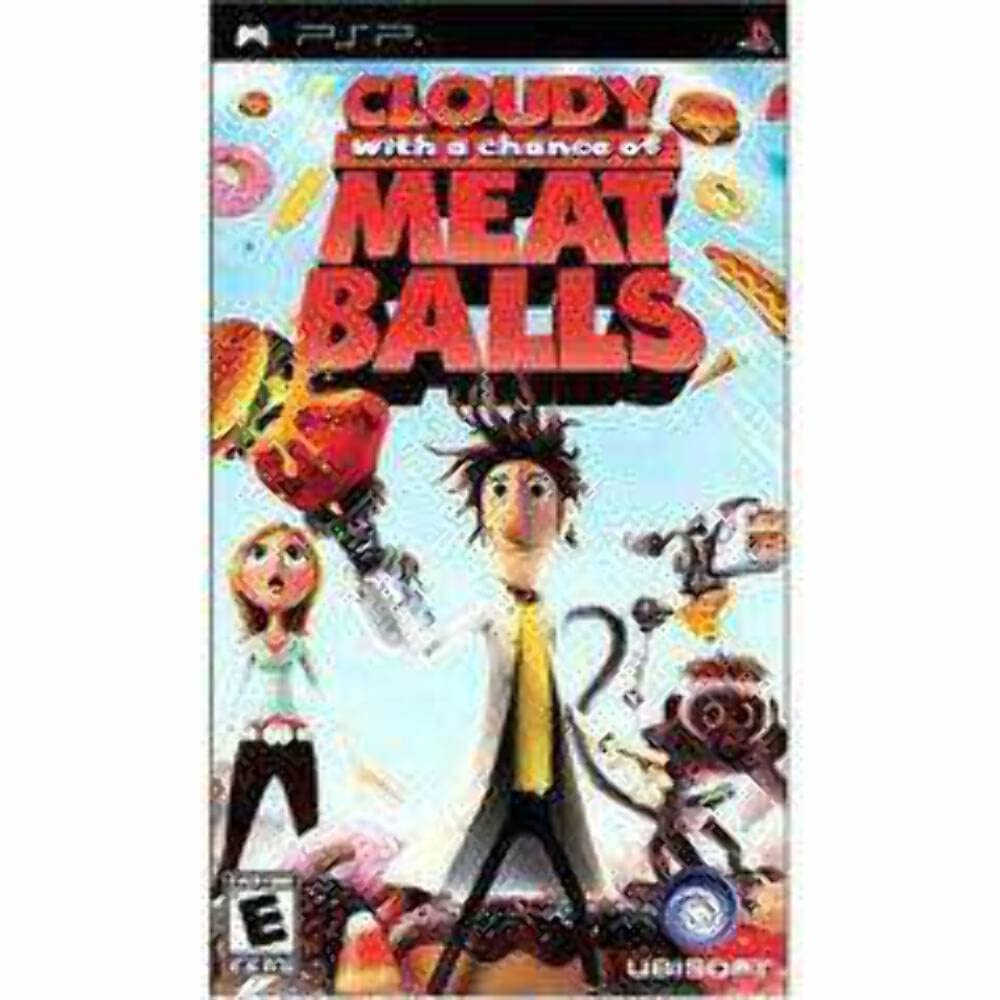 Cloudy with a Chance of Meatballs - Sony PSP 北米版 PSP プレイステーションポータブル 海外版ソフト｜Basqueバスク