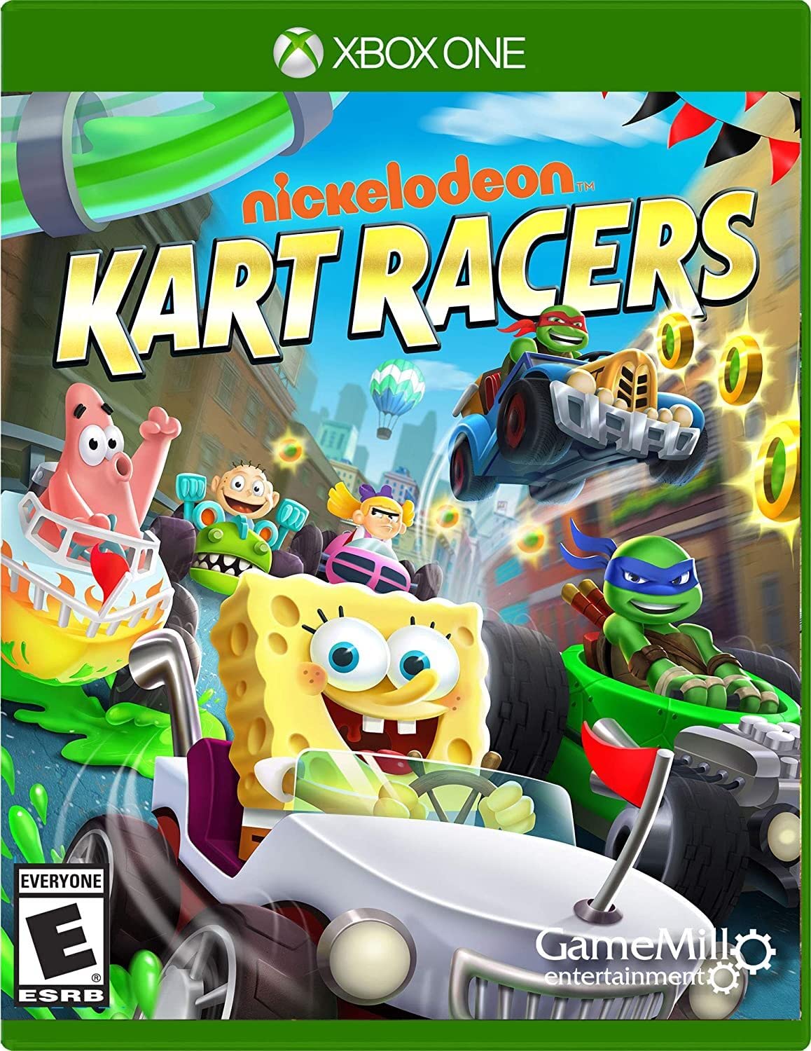 Nickelodeon Kart Racers - Xbox One 北米版 Xbox エックスボックス 海外版ソフト｜Basqueバスク