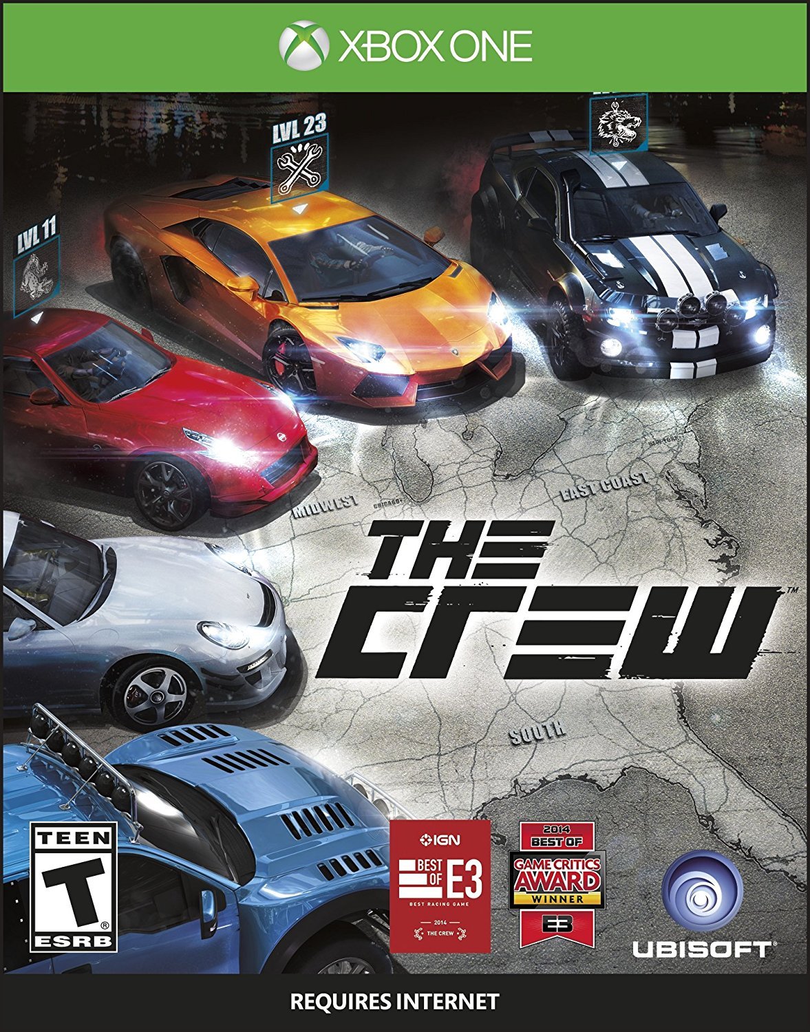 Ubisoft The Crew - Xbox One 北米版 Xbox エックスボックス 海外版ソフト｜Basqueバスク