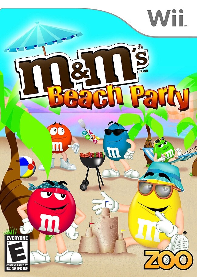 M&M''s Beach Party WII, (Brand New Factory Sealed US Version) 北米版 Wii Wii 海外版ソフト｜Basqueバスク 6,497円