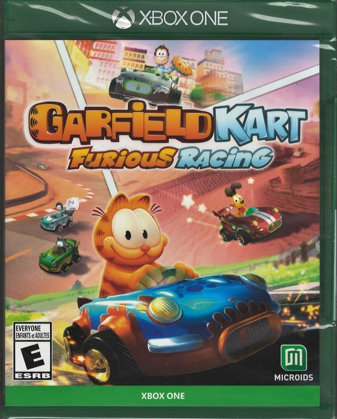 Garfield Kart: Furious Racing Xbox One (Brand New Factory Sealed US Version) Xbo 北米版 Xbox One Xbox One 海外版ソフト｜Basqueバスク