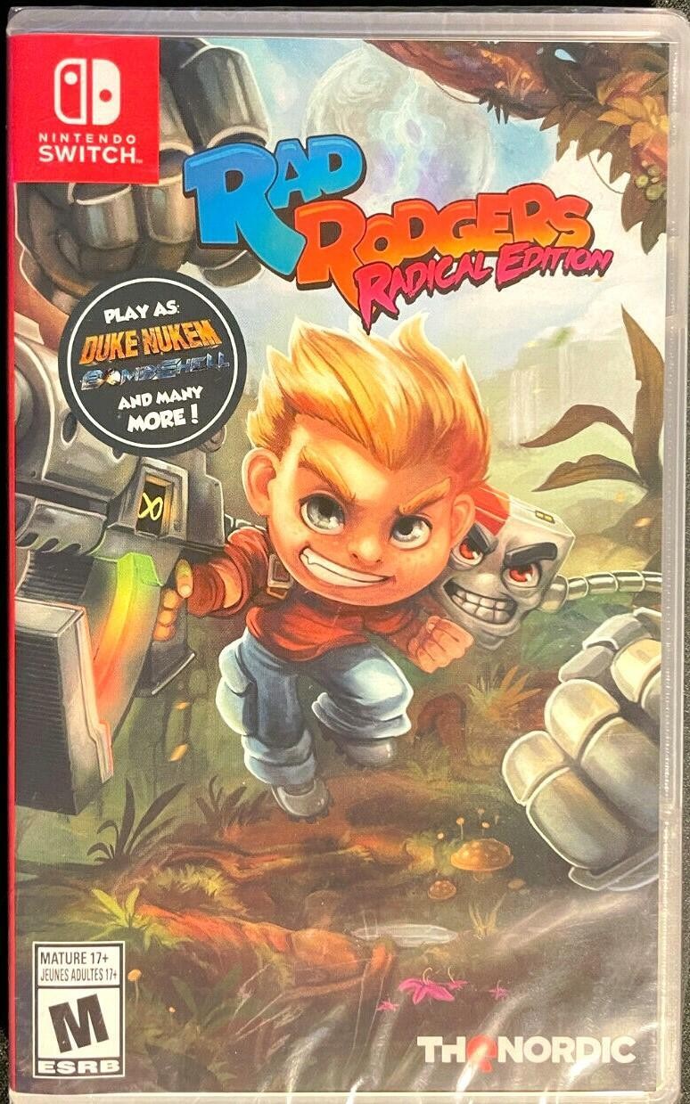 Rad Rodgers Radical Edition - Nintendo Switch 北米版 Switch ニンテンドースイッチ 海外版ソフト｜Basqueバスク