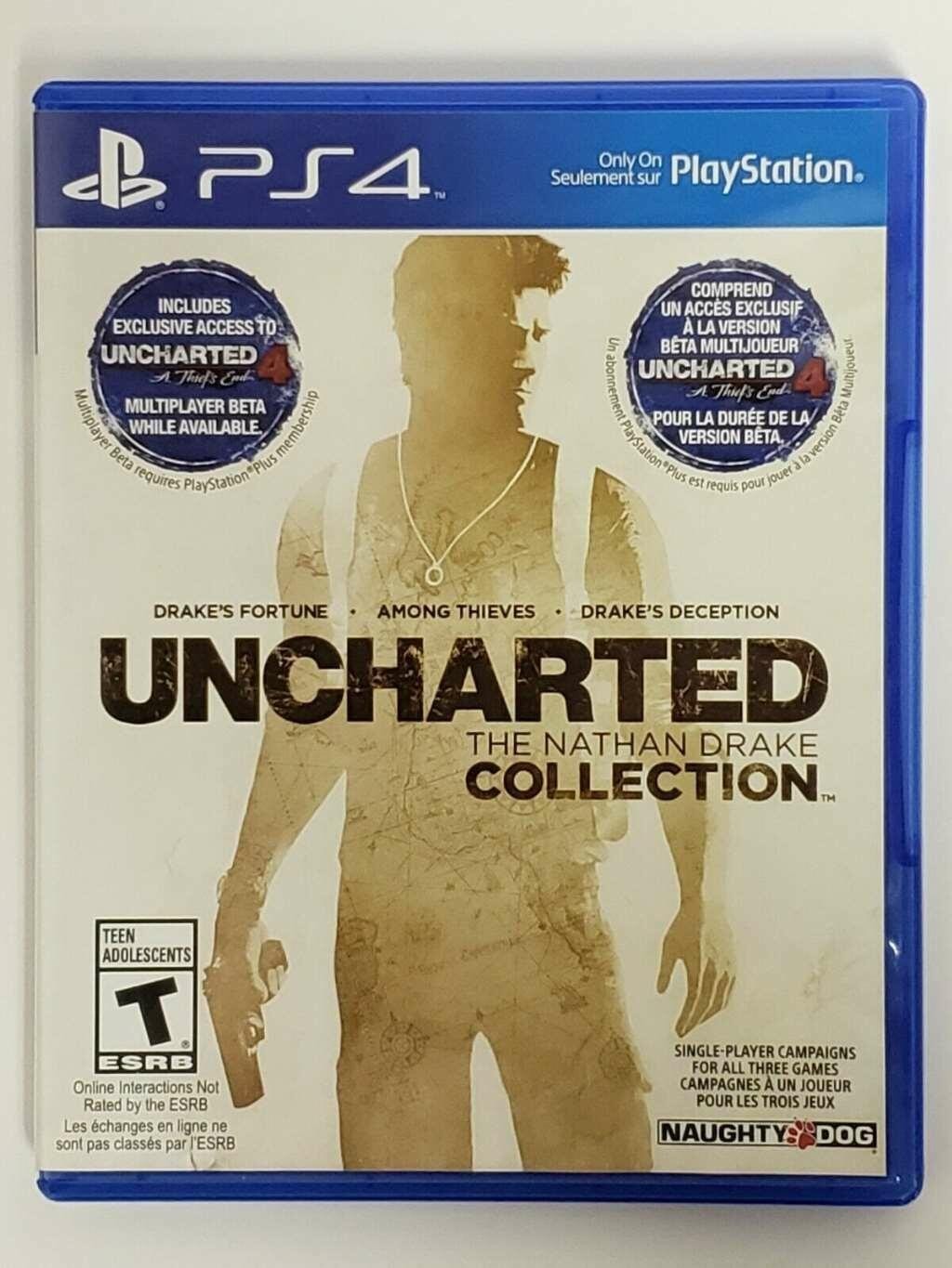 Uncharted: The Nathan Drake Collection - PlayStation 4 北米版 PS4 プレイステーション4 海外版ソフト｜Basqueバスク