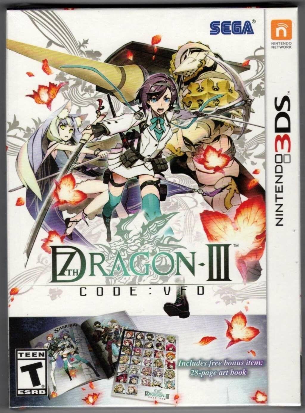 7th Dragon III Code: VFD 3DS (Brand New Factory Sealed US Version) Nintendo 3DS, 北米版 3DS ニンテンドー3DS 海外版ソフト｜Basqueバスク