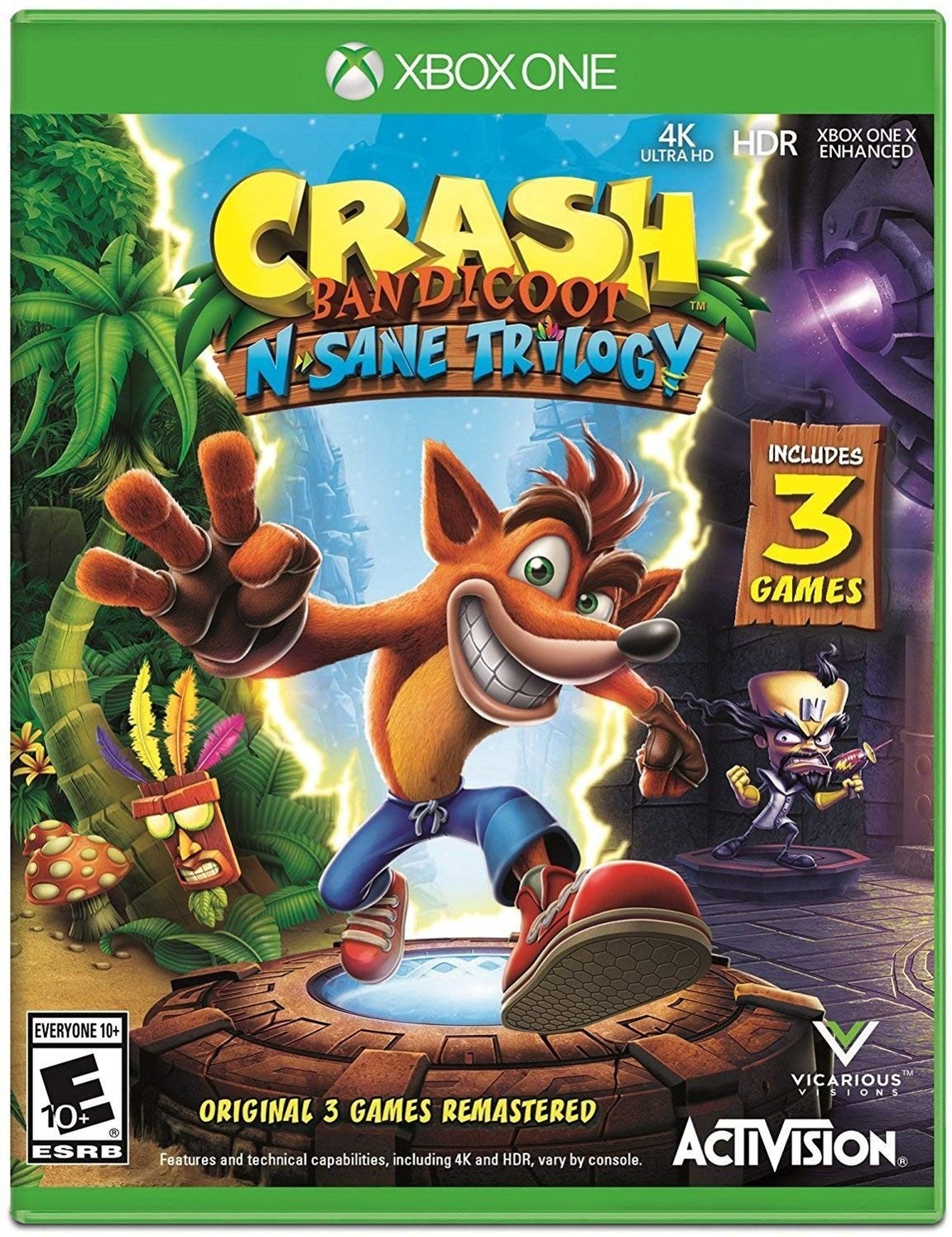 Crash Bandicoot N. Sane Trilogy 2.00 - Xbox One 北米版 Xbox One Xbox One 海外版ソフト｜Basqueバスク