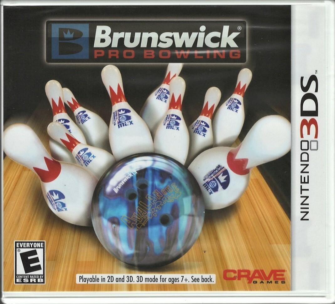 Brunswick Pro Bowling 3DS (Brand New Factory Sealed US Version) Nintendo 3DS 北米版 3DS ニンテンドー3DS 海外版ソフト｜Basqueバスク