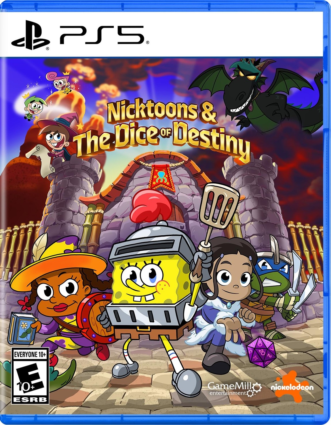Nicktoons & The Dice Of Destiny - PlayStation 5 北米版 PS5 プレイステーション5 海外版ソフト｜Basqueバスク
