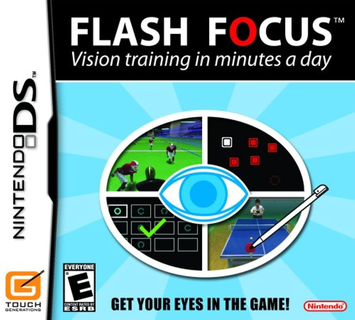 Flash Focus: Vision Training In Minutes a Day - Nintendo DS 北米版 DS ニンテンドーDS 海外版ソフト｜Basqueバスク