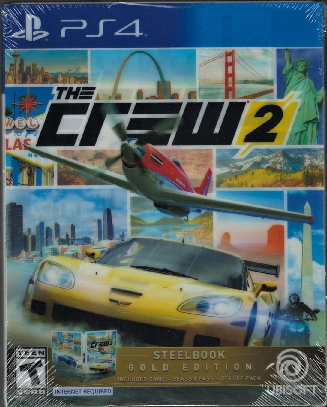 The Crew 2 Gold Edition - PlayStation 4 北米版 PS4 プレイステーション4 海外版ソフト｜Basqueバスク