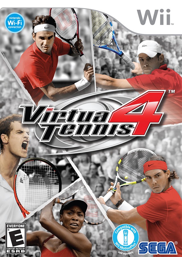 Virtua Tennis 4 - Nintendo Wii 北米版 Wii Wii 海外版ソフト｜Basqueバスク
