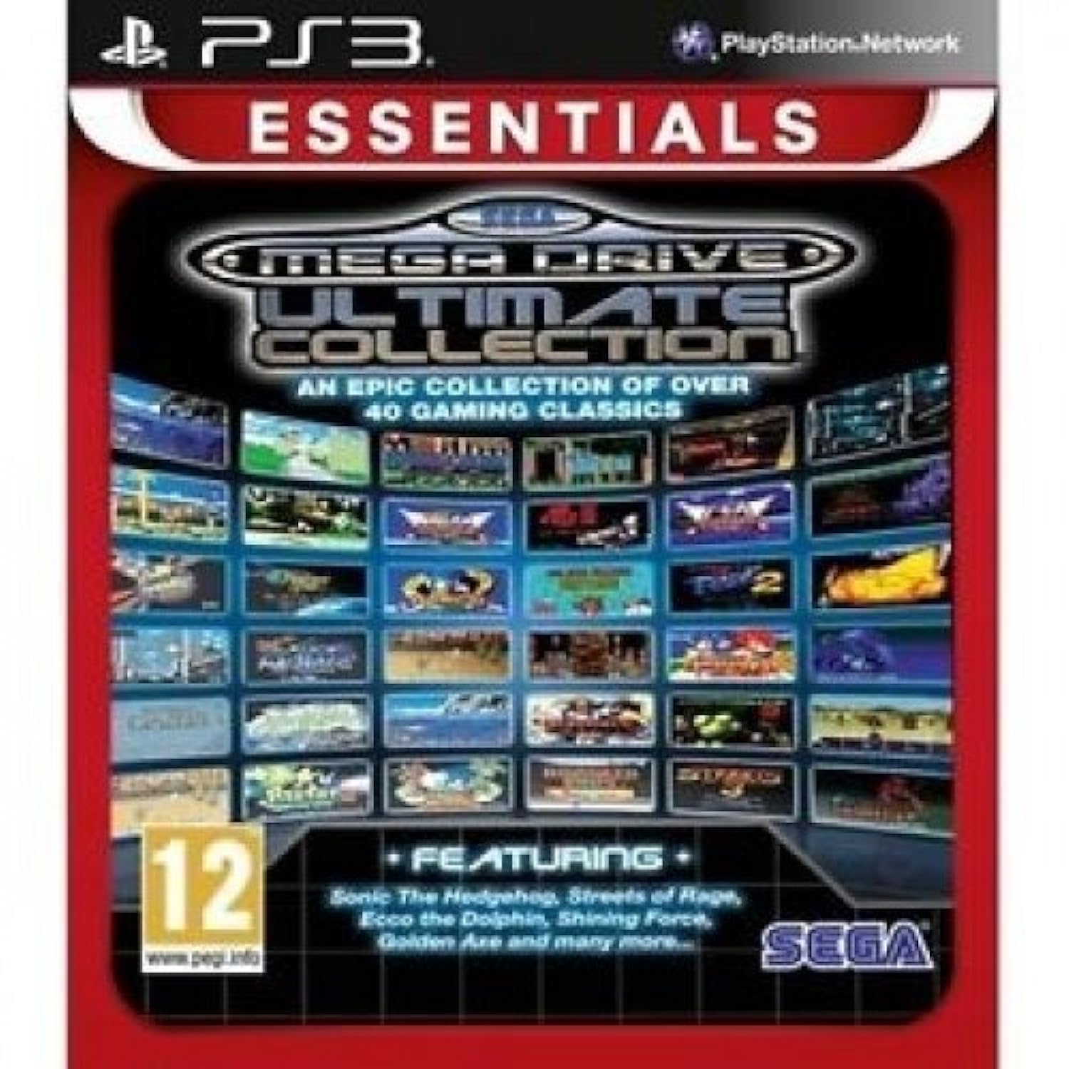 Sega Mega Drive Ultimate Collection Essentials (PS3) 北米版 PS3 プレイステーション3 海外版ソフト｜Basqueバスク