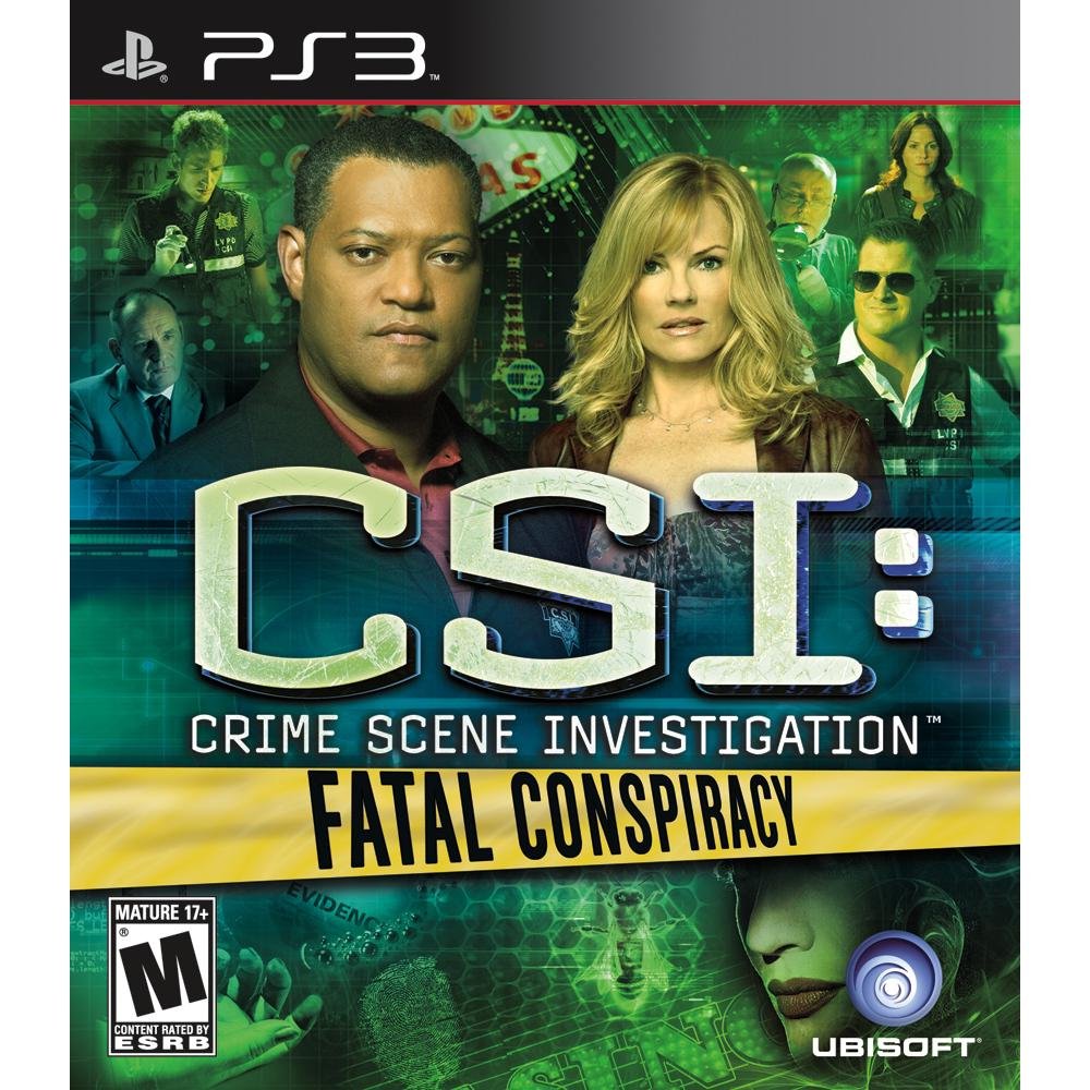 CSI: Fatal Conspiracy - Playstation 3 北米版 PS3 プレイステーション3 海外版ソフト|Basqueバスク