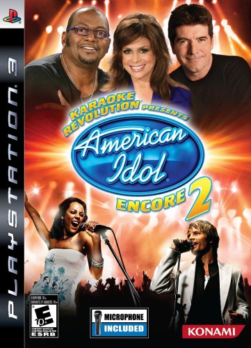 Karaoke Revolution: Presents American Idol Encore 2 with Microphone 北米版 PS3 プレイステーション3 海外版ソフト|Basqueバスク