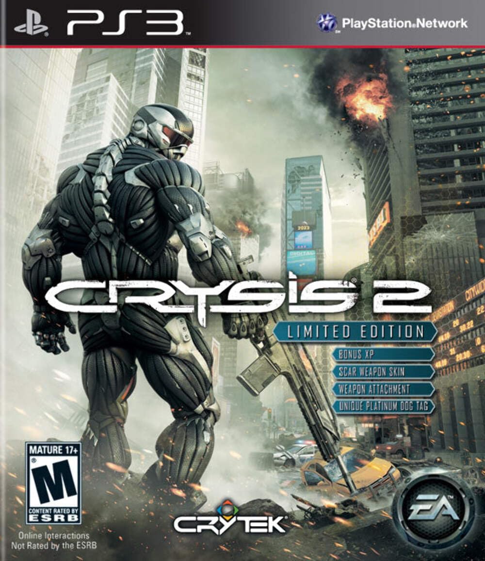 Crysis 2 - Limited Edition (PS3) 北米版 PS3 プレイステーション3 海外版ソフト｜Basqueバスク