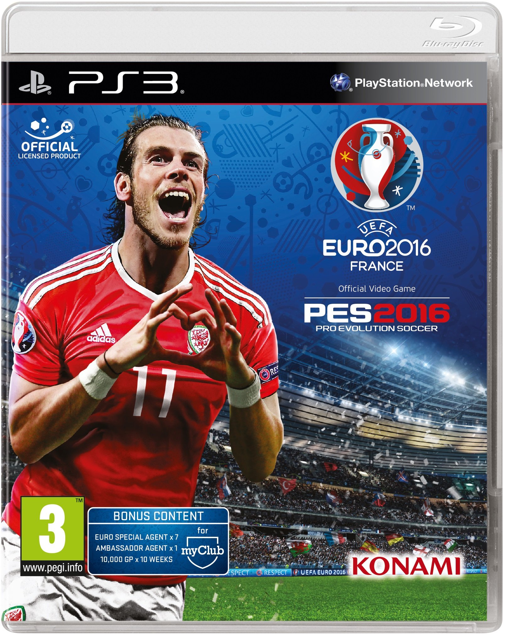 UEFA Euro 2016/Pro Evolution Soccer (PS3) 北米版 PS3 プレイステーション3 海外版ソフト｜Basqueバスク 11,174円