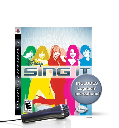 Disney Sing It Bundle with Microphone - Playstation 3 北米版 PS3 プレイステーション3 海外版ソフト|Basqueバスク