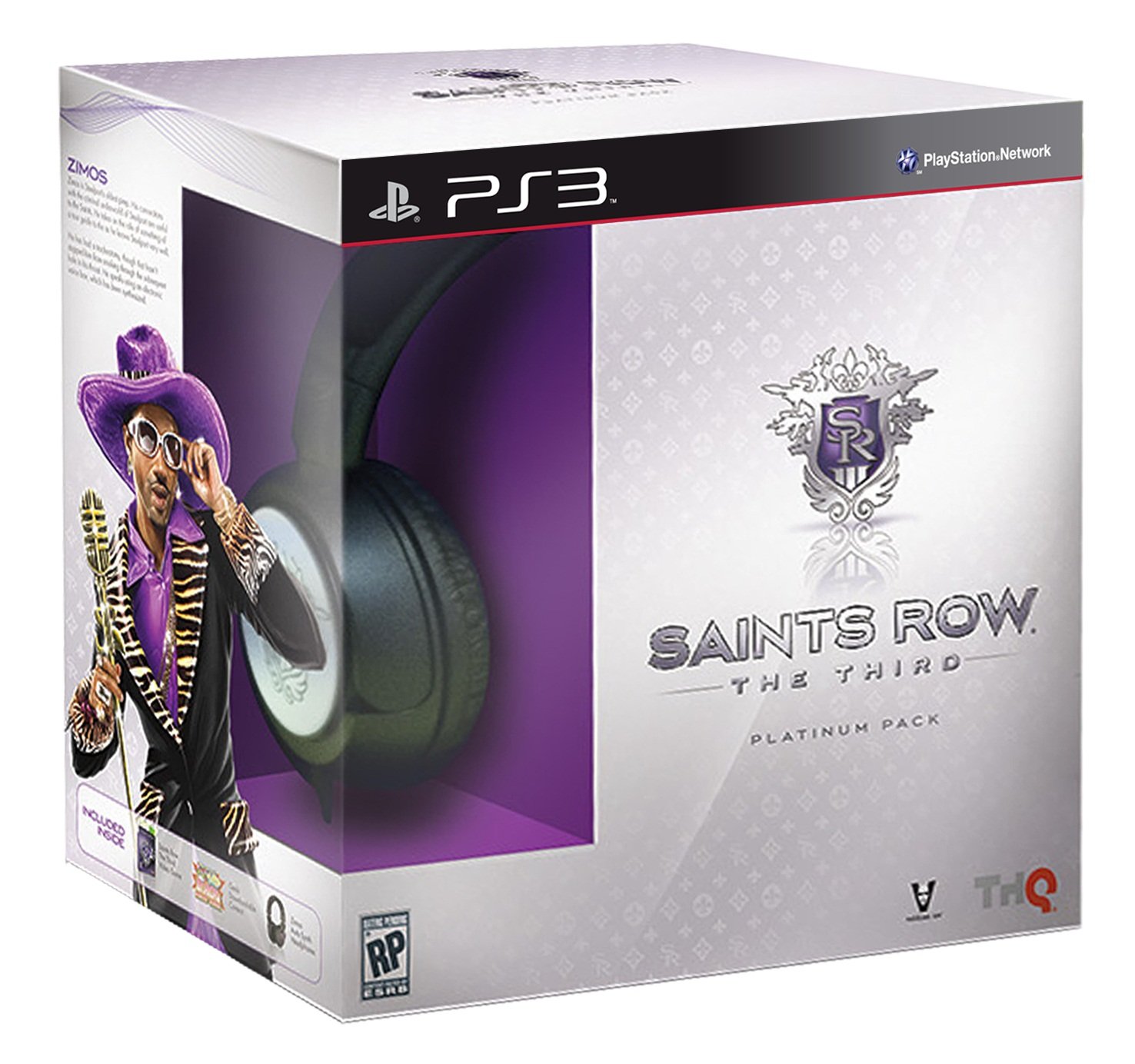 Saints Row: The Third Platinum Pack Collector's Edition - Playstation 3 北米版 PS3 プレイステーション3 海外版ソフト｜Basqueバスク