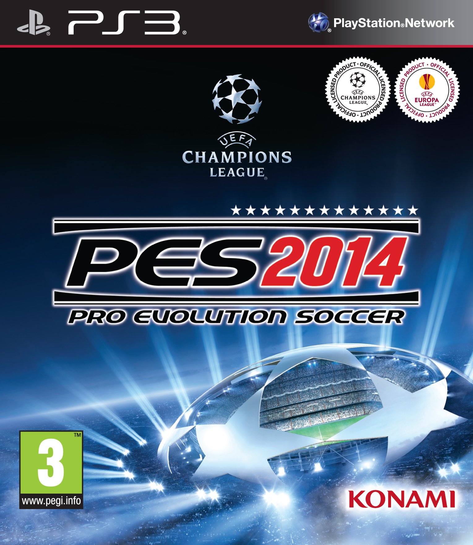 Pro Evolution Soccer PES 2014 Pro Evo Sony Playstation 3 PS3 Game 北米版 PS3 プレイステーション3 海外版ソフト｜Basqueバスク
