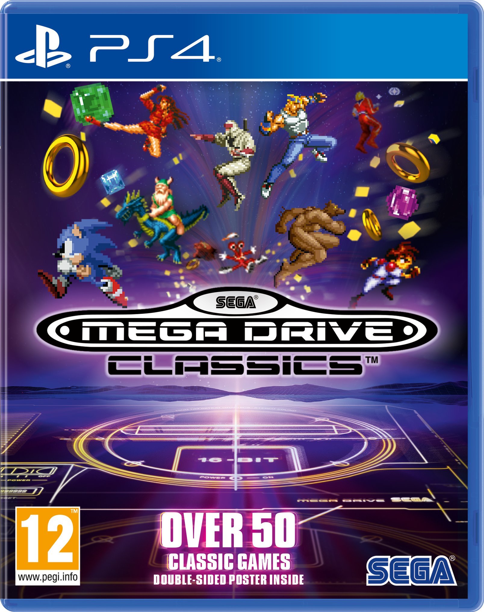 SEGA Mega Drive Classics (PS4) 北米版 PS4 プレイステーション4 海外版ソフト｜Basqueバスク