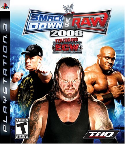 WWE SmackDown vs. Raw 2008 - Playstation 3 (Renewed) 北米版 PS3 プレイステーション3 海外版ソフト|Basqueバスク