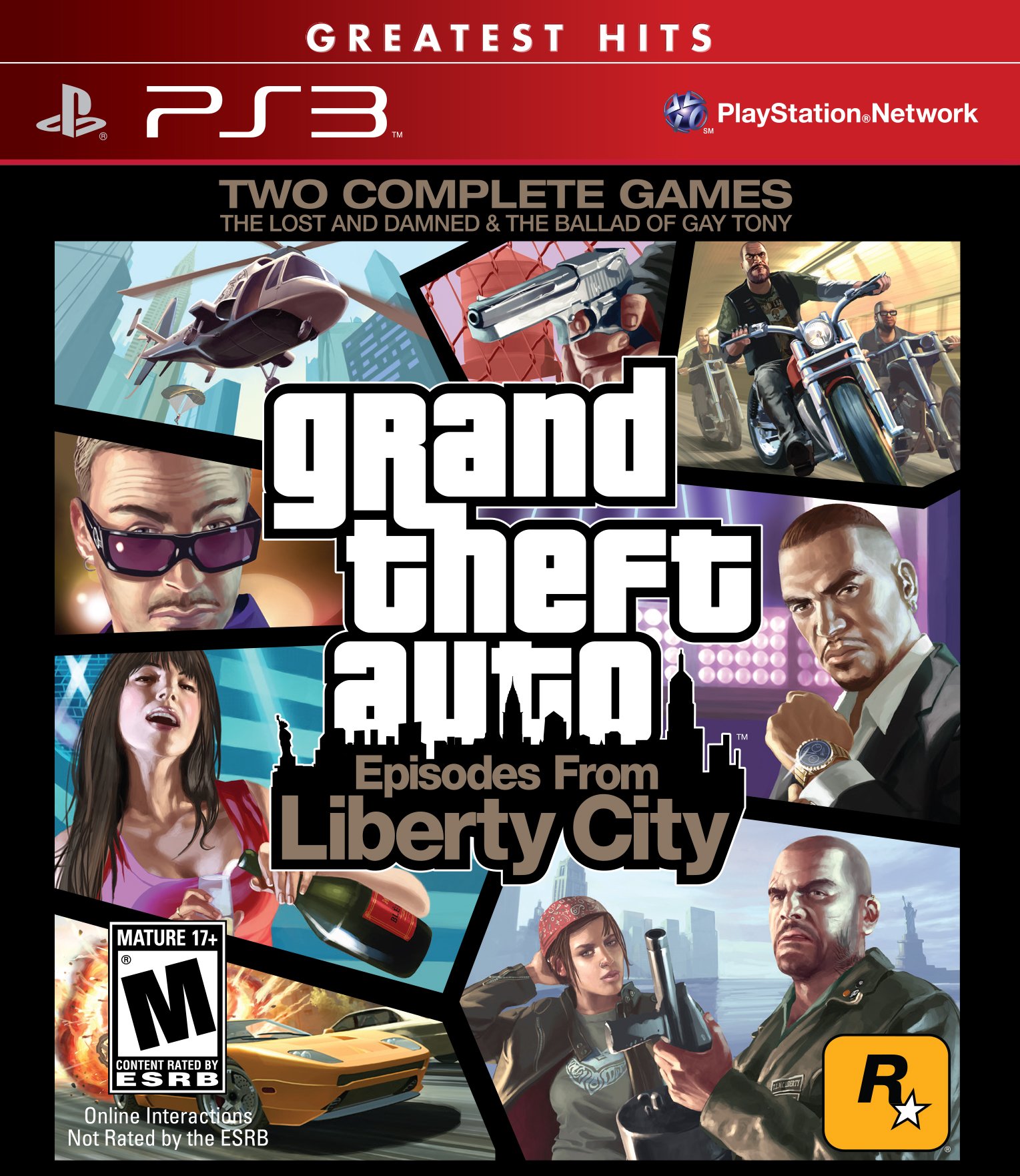 Grand Theft Auto: Episodes from Liberty City - Playstation 3 北米版 PS3 プレイステーション3 海外版ソフト｜Basqueバスク
