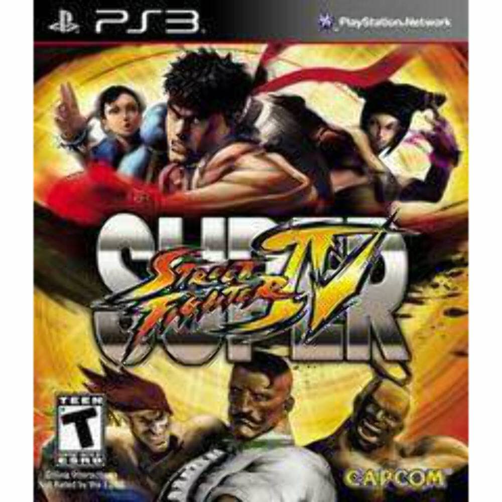 Super Street Fighter IV 北米版 PS3 プレイステーション3 海外版ソフト｜Basqueバスク