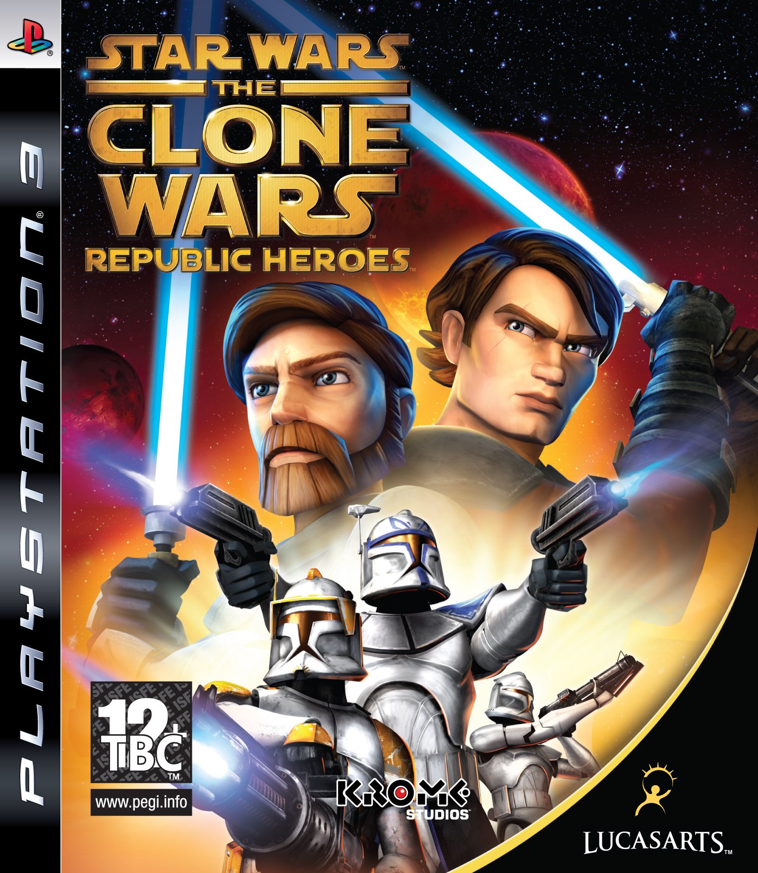 Star Wars: The Clone Wars - Republic Heroes (PS3) (Renewed) 北米版 PS3 プレイステーション3 海外版ソフト｜Basqueバスク