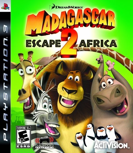 Madagascar 2: Escape 2 Africa - Playstation 3 (Renewed) 北米版 PS3 プレイステーション3 海外版ソフト|Basqueバスク