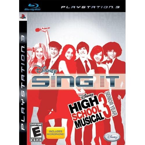 Disney Sing It: High School Musical 3 Bundle with Microphone - Playstation 3 北米版 PS3 プレイステーション3 海外版ソフト|Basqueバスク