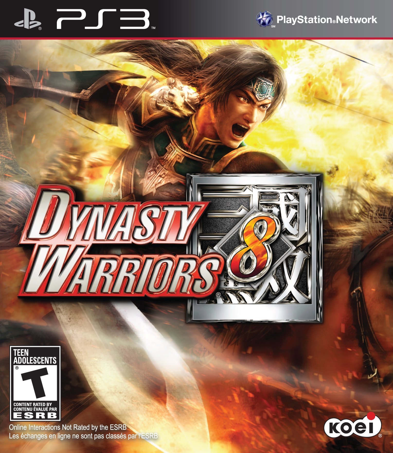 Dynasty Warriors 8 北米版 PS3 プレイステーション3 海外版ソフト｜Basqueバスク