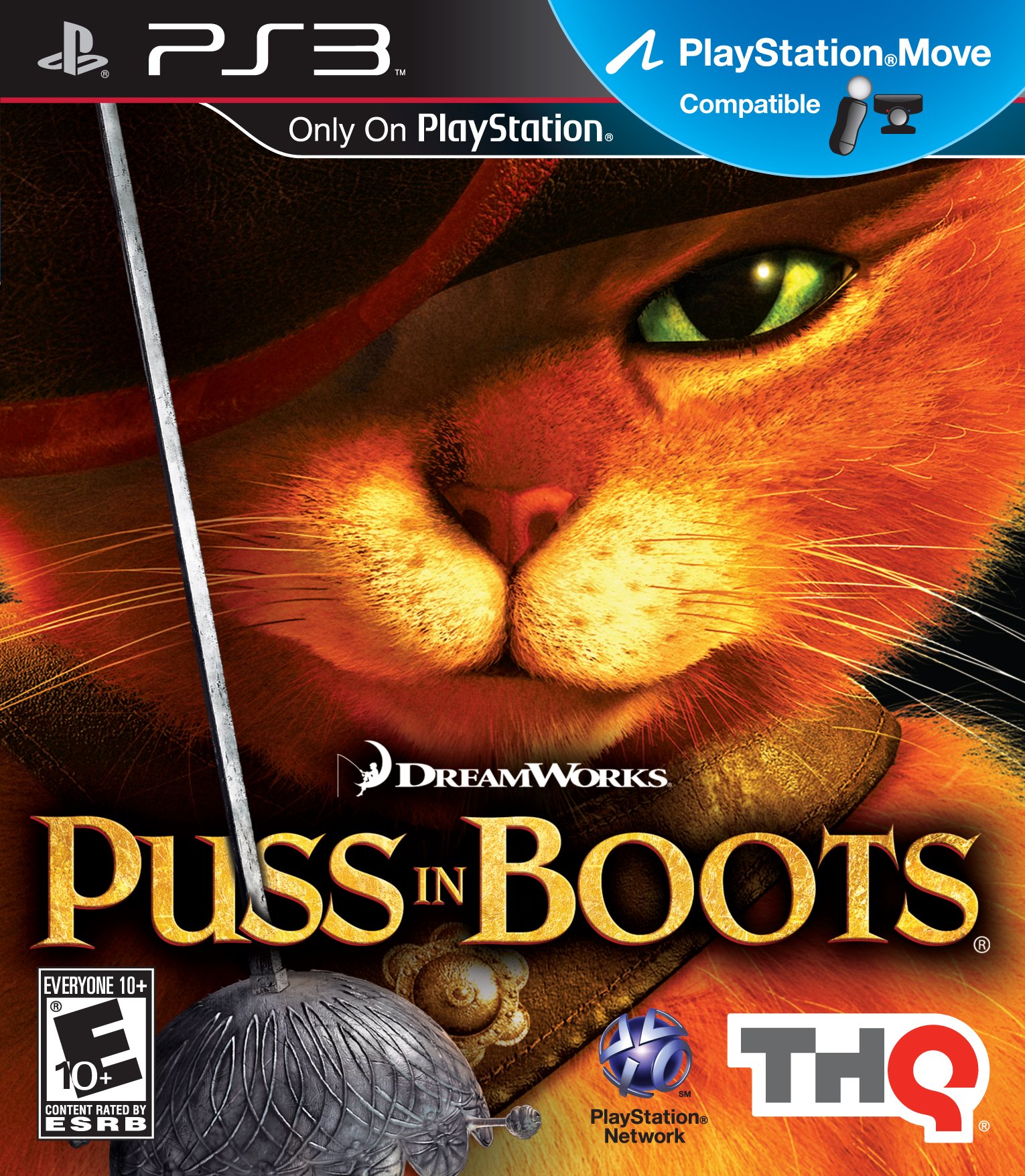 Puss in Boots: Move Compatible - PlayStation 3 北米版 PS3 プレイステーション3 海外版ソフト｜Basqueバスク 16,380円
