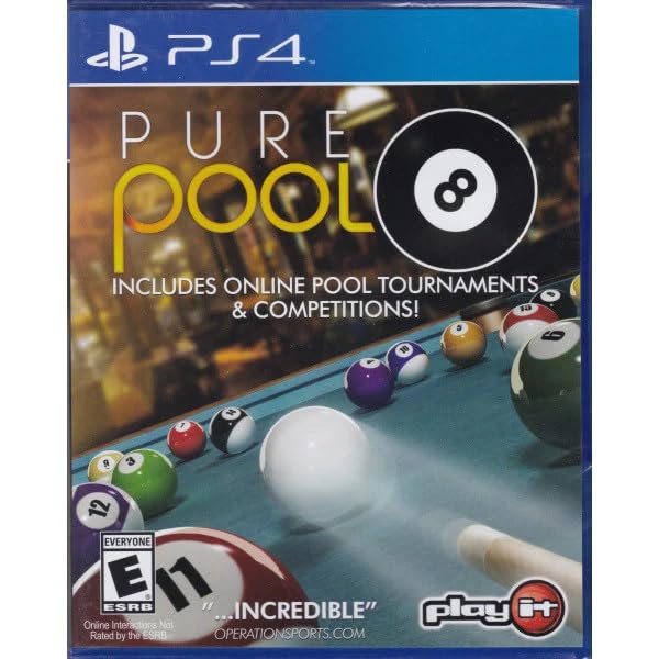 Pure Pool - For PlayStation 4 (Renewed) 北米版 PS4 プレイステーション4 海外版ソフト｜Basqueバスク