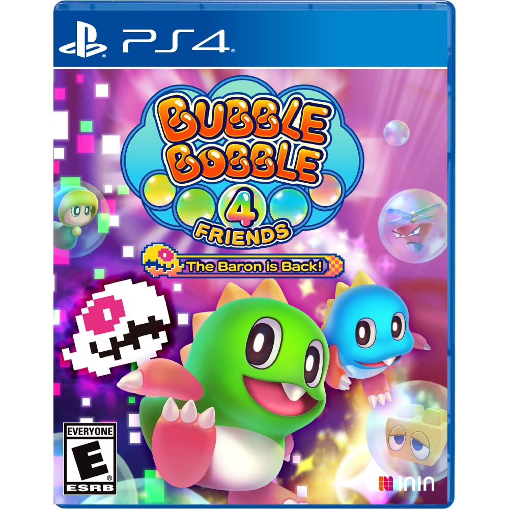 Bubble Bobble 4 Friends - The Baron Is Back! - PlayStation 4 北米版 PS4 プレイステーション4 海外版ソフト｜Basqueバスク