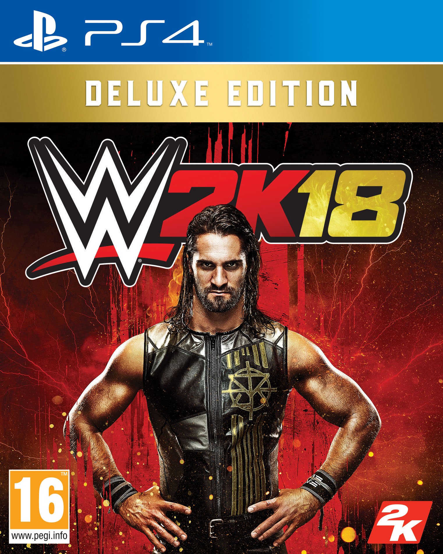 WWE 2K18 Deluxe Edition (PS4) 北米版 PS4 プレイステーション4 海外版ソフト｜Basqueバスク