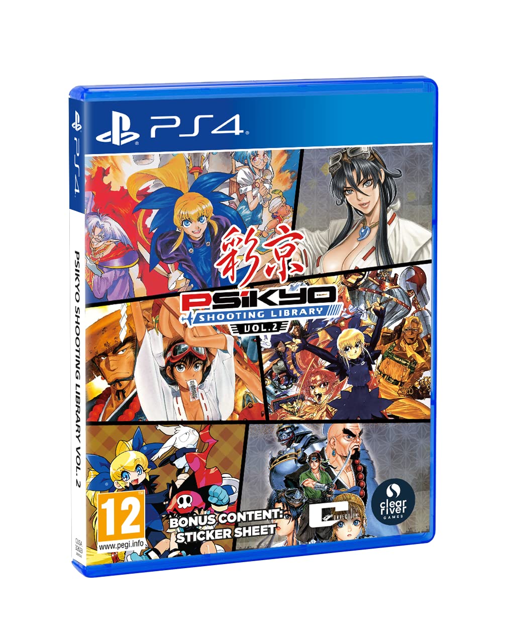 Clear River Games Psikyo Shooting Library Vol 2 Playstation 4 北米版 PS4 プレイステーション4 海外版ソフト｜Basqueバスク