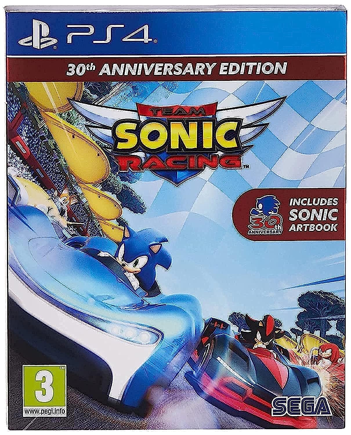 Team Sonic Racing 30th Anniversary Edition (PS4) (PS4) 北米版 PS4 プレイステーション4 海外版ソフト｜Basqueバスク