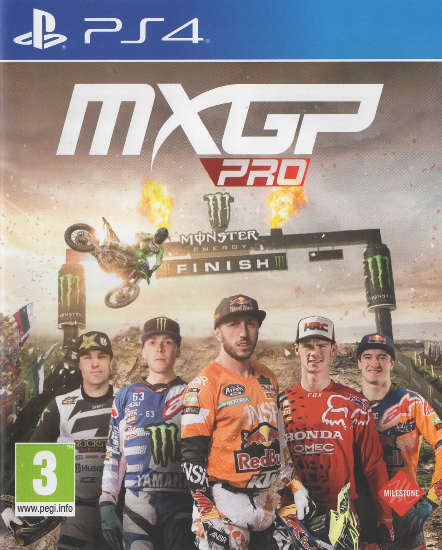 MXGP Pro The Official Motocross Videogame (PS4) 北米版 PS4 プレイステーション4 海外版ソフト｜Basqueバスク