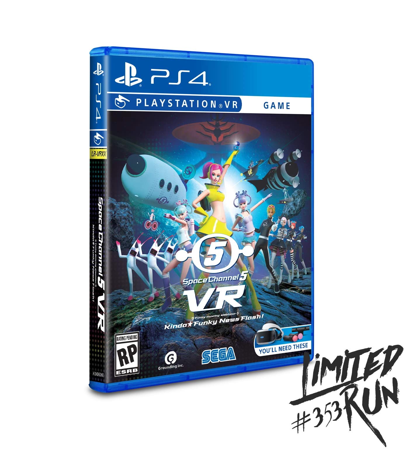Space Channel 5 VR (Limited Run #353) - PlayStation 4 VR 北米版 PS4 プレイステーション4 海外版ソフト｜Basqueバスク