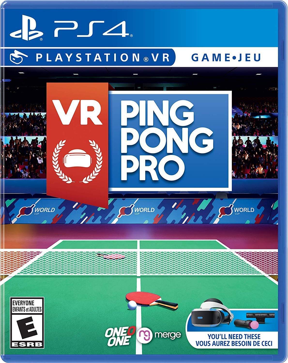 VR Ping Pong Pro - PlayStation 4 北米版 PS4 プレイステーション4 海外版ソフト｜Basqueバスク